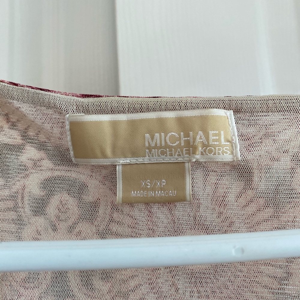 Michael Kors Pattern Wrap Top - image 3